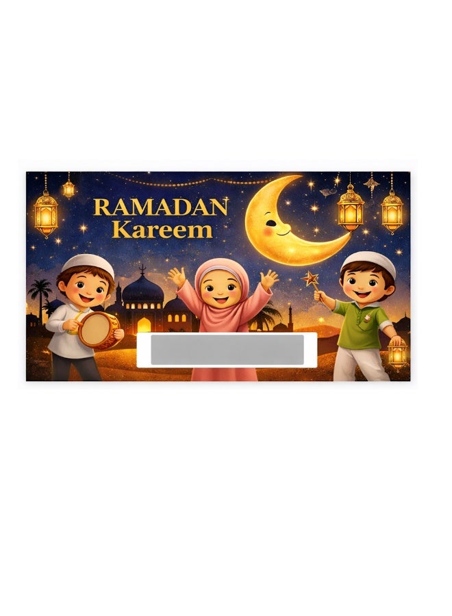 JOLLITY LLC Ramadan Kareem 15 pcs Scratch & Win Cards for Kids – Surprise Game | Fun Ramadan Activity with Small Toys & 1 Big Prize | Party Game & Daily Ramadan Surprise - Image 3